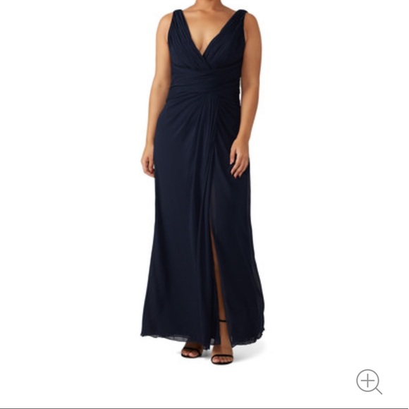 Stunning Watters Chiffon gown - Picture 2 of 4